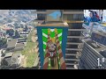 LE TENGO QUE ESPERAR TODA LA CARRERA.... PARKOUR GTA V