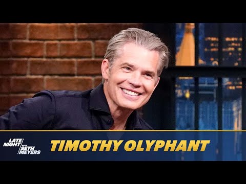 Timothy olyphant got a huge compliment from snoop dogg in front of his kids