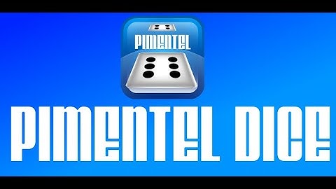 PIMENTEL DICE Android App Demo (2015)
