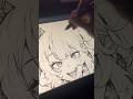 【イラストメイキング】漫画家志望が崩壊スターレイルの花火を描いてみました！【illustration making】#shorts
