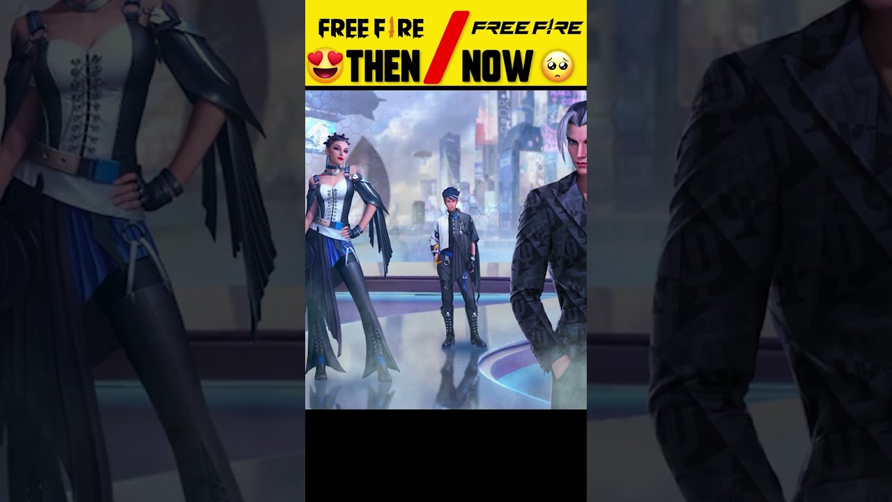 Free Fire THEN Vs NOW 😰 Missing Old Days 💔 #short #shorts