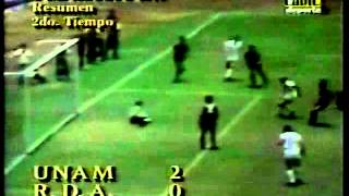 Pumas de la UNAM v DDR 8th AUG 1971