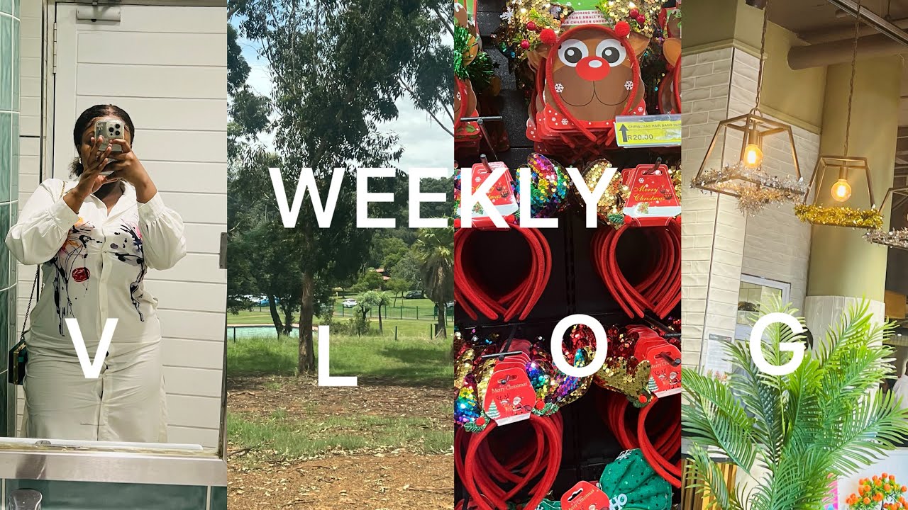 VLOGMAS EP1: Bedroom makeover| Christmas Party| Outing| Shopping| SA YouTuber