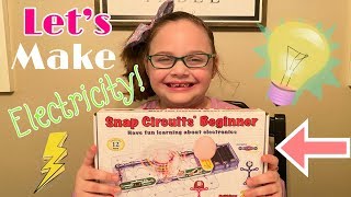 Elenco Snap Circuits Beginner | Let’s Make Electricity!