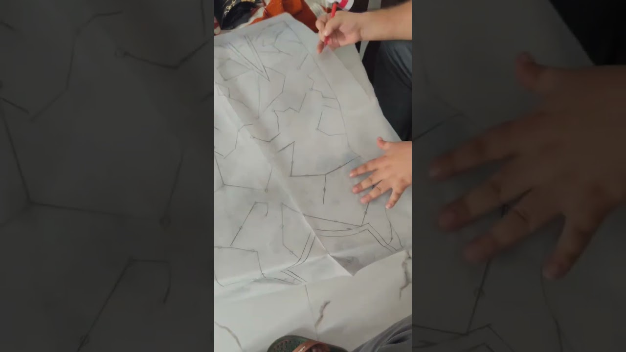 From Sketch to Stitch ✍️ | Dress Design Pinning in Progress | Fashion Studio BTS