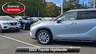 Certified 2022 Toyota Highlander Hybrid Limited, Toms River, NJ S540272A