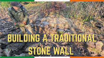 Een traditionele stenen muur bouwen | Homestead Progress