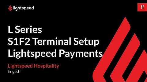 S1F2 Payment Terminal Setup