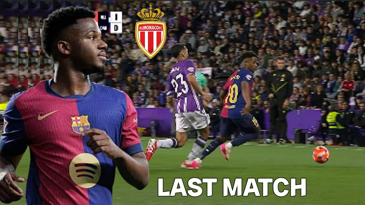 Ansu Fati's LAST MATCH with Barcelona | Highlights | 2025