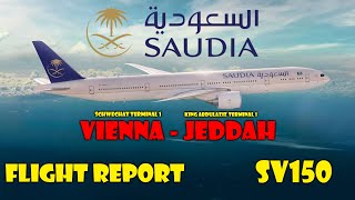 SAUDIA AIRLINES | AIRBUS  320-200 | Vienna to Jeddah [VIE-JED] | SV 150