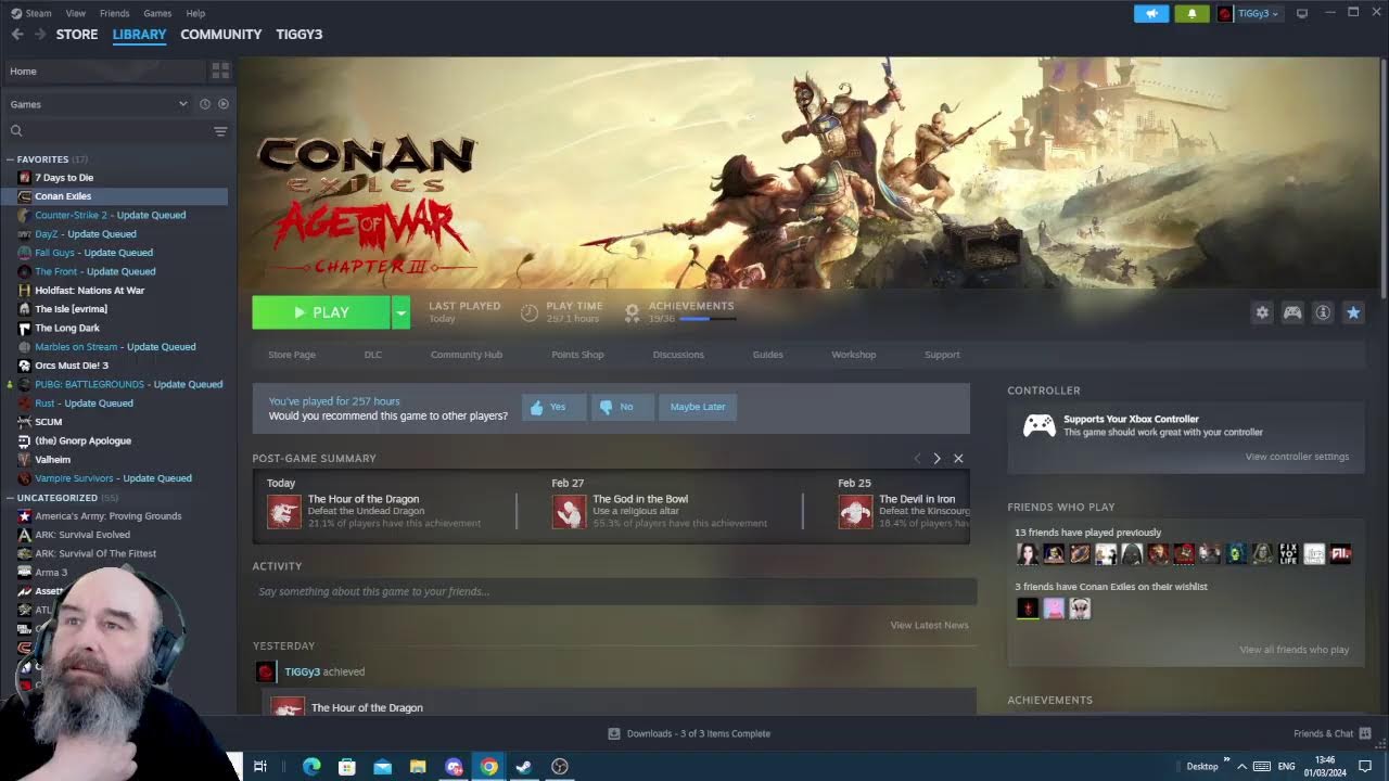 Conan Exiles More Purge And Bar Improvements conan survival solo YouTube