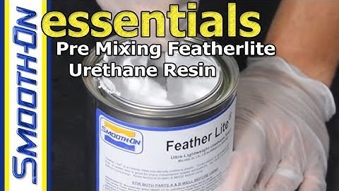Premixing Smooth-On Feather Lite | Mold Making Essential