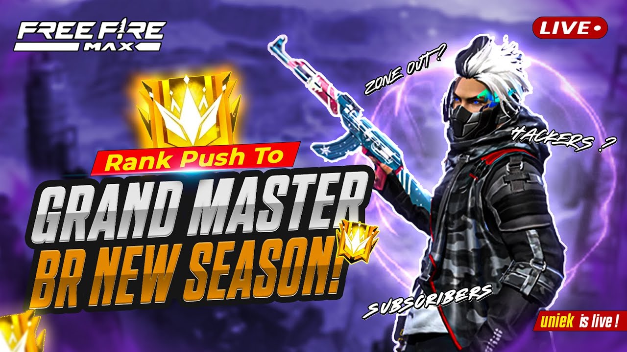 Grandmaster Live Rank Push Free Fire Telugu - Telugu Gaming Live -Uniek ...