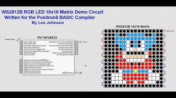 Positron8 WS2812B 16x16 Matrix Animate