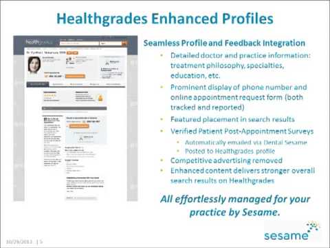 Introducing Healthgrades Enhanced Profiles from Sesame