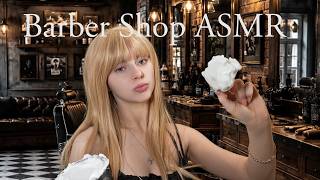 ASMR Barber Shop Haircut with Soft Rain Sounds screenshot 1