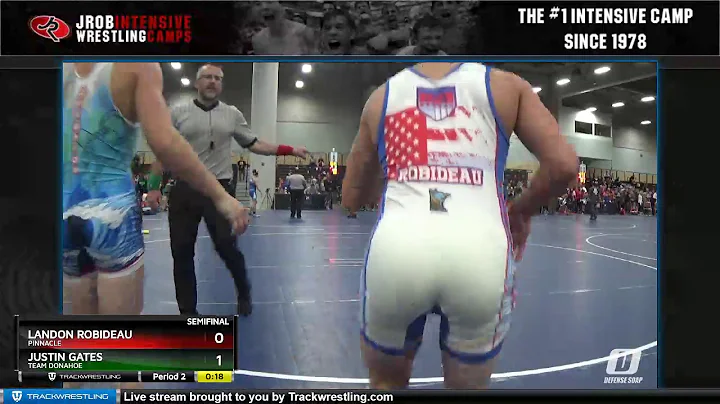 G 7-8 98 Justin Gates Team Donahoe Vs Landon Robid...