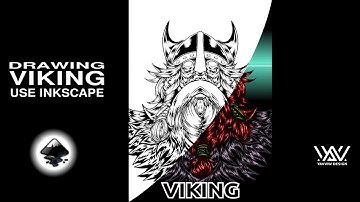 Drawing Viking use Inkscape | Inkllustrator
