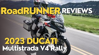2023 Ducati Multistrada V4 Rally | Adventure Touring Motorcycle Review