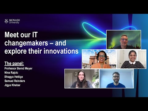 Meet our IT changemakers – and explore their innovations – Open Day 2020 | Monash University