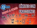 🤔 Límites con fracciones | Paso a paso | Comprobación Symbolab | ¡Muy Fácil!