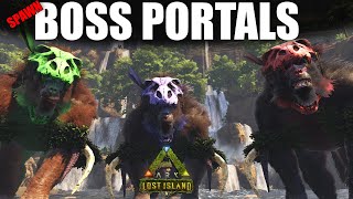 How to spawn the Lost Island Portals and the Dinopithecus King How to spawn the Lost Island Portals and the Dinopithecus King