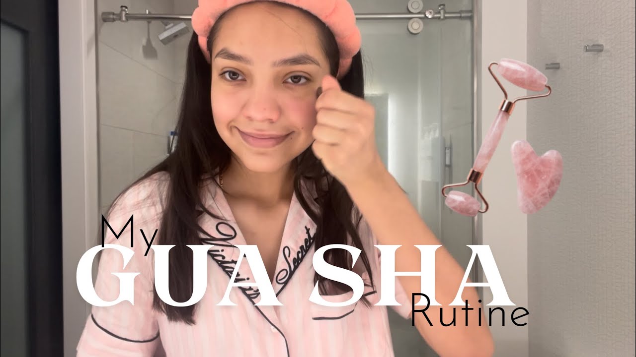 Mi rutina de Gua Sha 💆🏻‍♀️✨ cómo lo hago para desinflamar y marcar la cara
