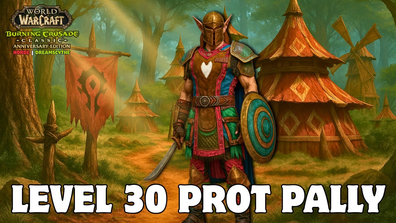 World of Warcraft | Prot Paladin Is Dinging 30 & Mounting Up!