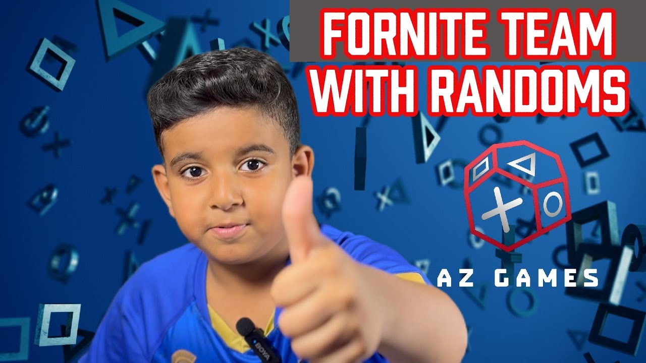 PLAYING FORTNITE WITH RANDOM TEAMMATES | #azgames #fortnite - YouTube