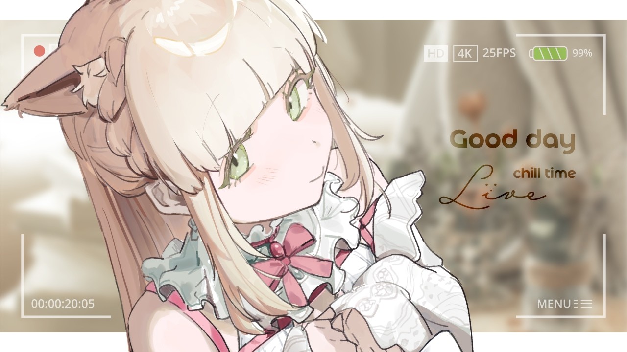 【 #雑談 】 復活!のんびりお昼食べるまで作業雑談するよ~ . | #Vtuber