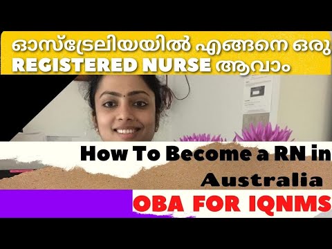 How to become a Registered Nurse in Australia/ഓസ്‌ട്രേലിയയിൽ എങ്ങനെ ഒരു RN ആവാം /OBA pathway 2021