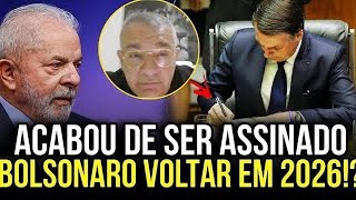 BOMBÁSTICO! ACABOU DE SER ASSINADO POR ELE!? BOLSONARO VALTA EM 2026!? PR. REGINALDO ROLIM