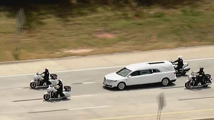Procession held for fallen Edmond officer