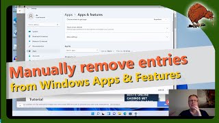 Program cannot be uninstalled / Remove uninstalled software from Apps & Features screenshot 5