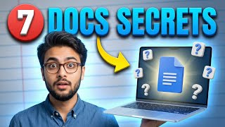 7 Google Docs Secrets You Never Knew (on PC) | Boost Productivity (2025)