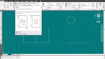 AUTOCAD TUTORIAL BASICO 2 MOVER COPIAR ROTAR