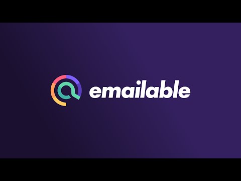 Video thumbnail: Keep your list clean with 250 free credits from Emailable.