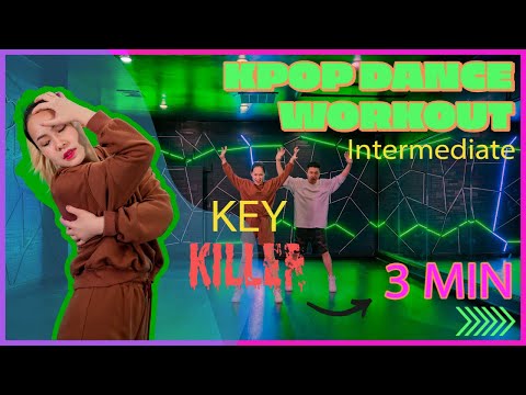 KEY - Killer | 3 Min K-Pop Dance Cardio Workout (Intermediate Level)
