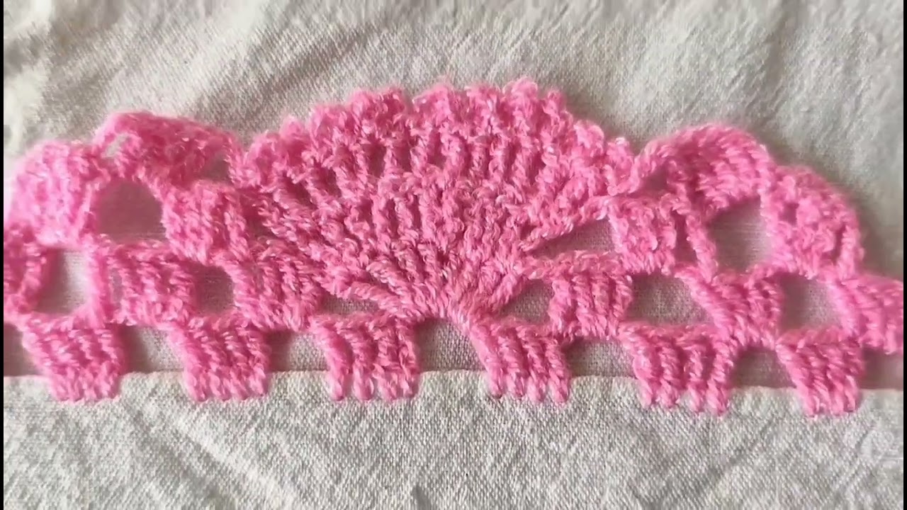 Bordado de puntos Rosa estilo mariposa 🦋 muy fácil 🦋💮