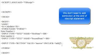 Vbscript part-12