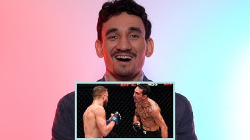 Max Holloway Reacts to His Calvin Kattar Fight Highlights | 