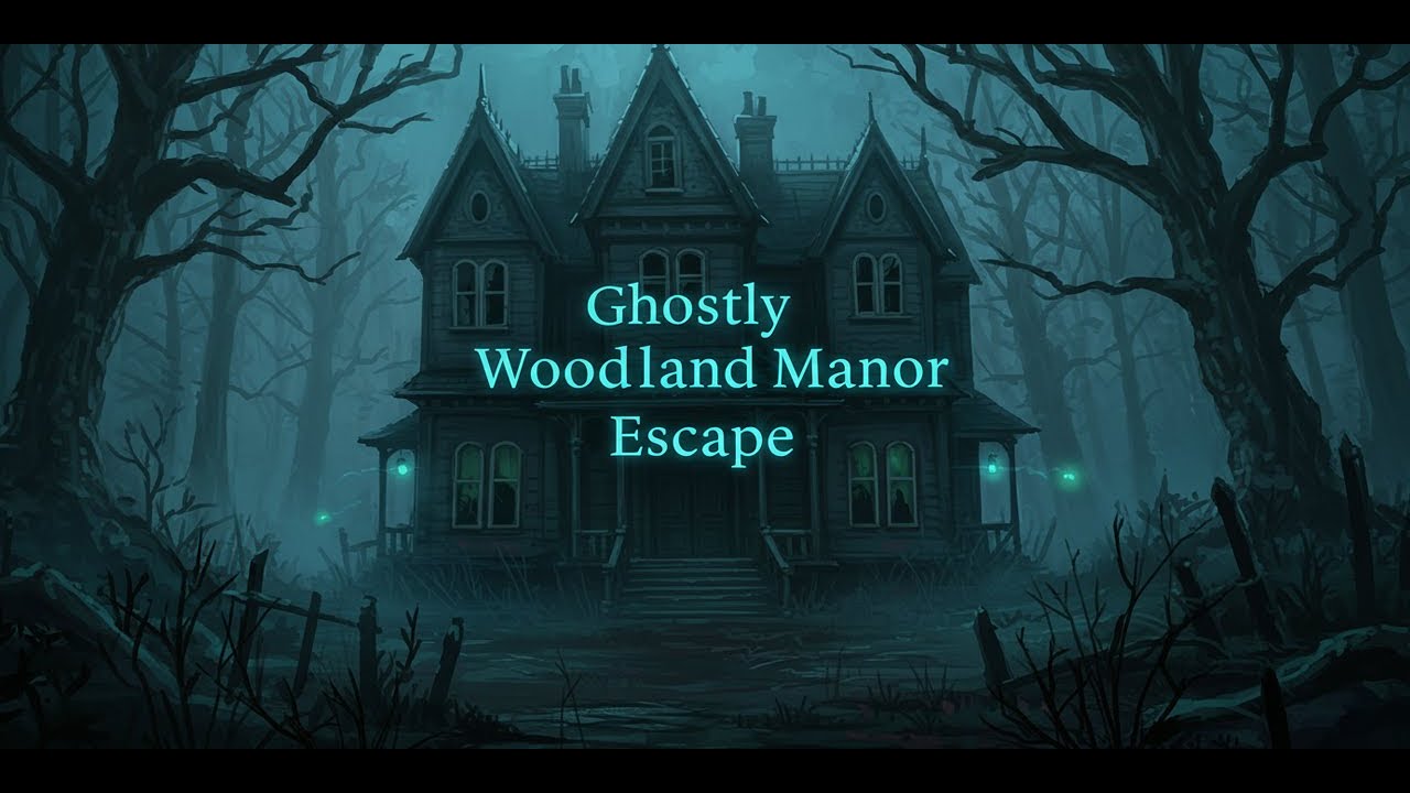 G4K Ghostly Woodland Manor Escape Game Walkthrough - YouTube