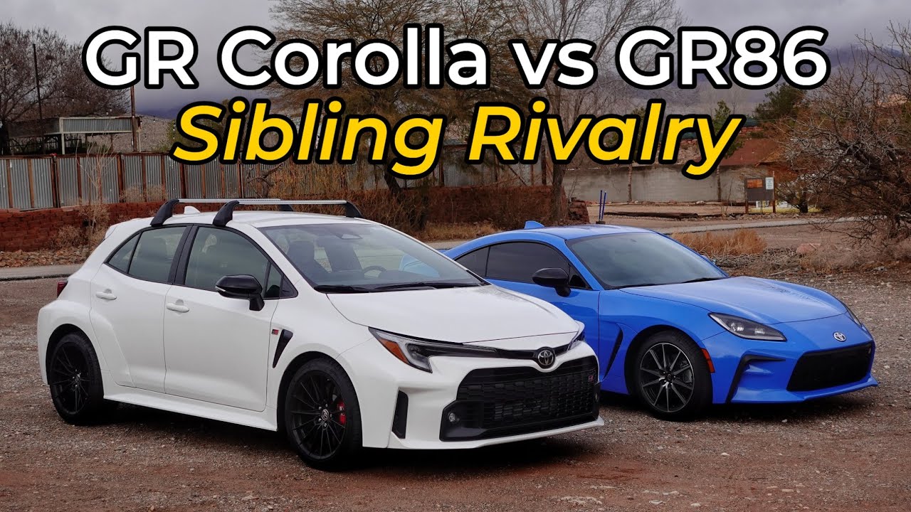 Toyota GR86 vs Toyota GR Corolla - Head to Head Review! - YouTube