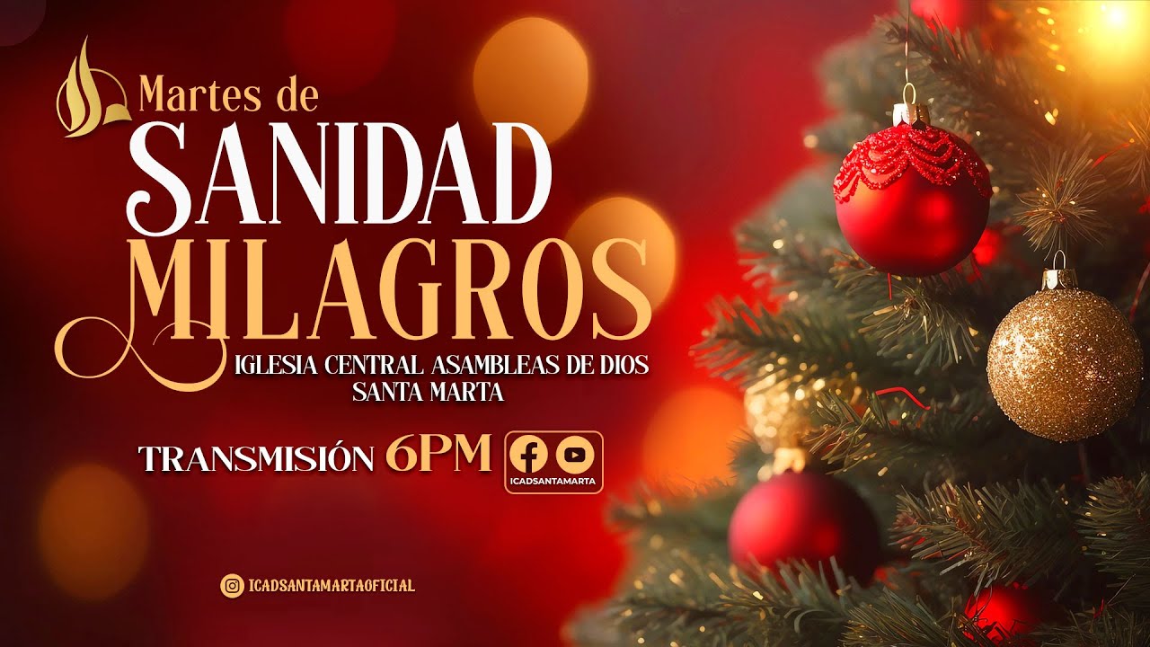 🔴 EN VIVO | Culto De Sanidad y Milagros | 12 de Diciembre - YouTube