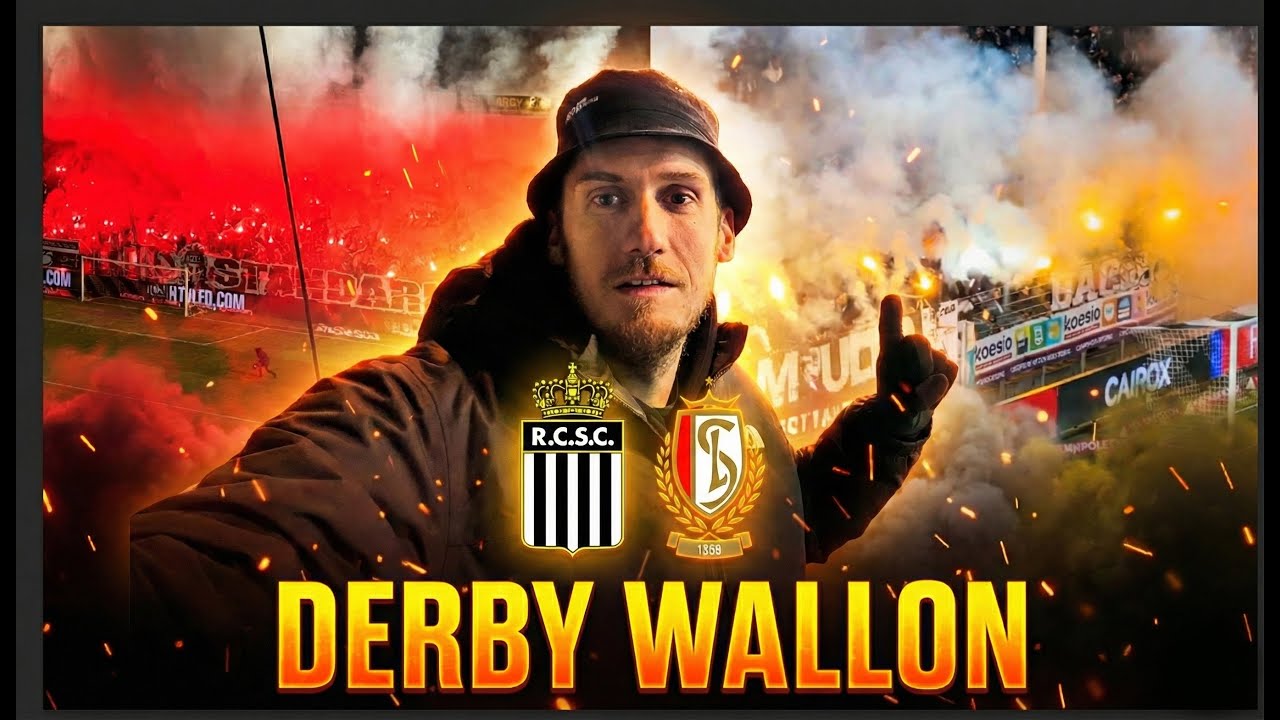 CHARLEROI - STANDARD : C'ÉTAIT LA GUERRE DES TRIBUNES ! 😱