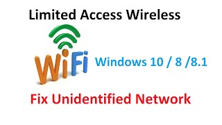 [Solved] WiFi 'limited access' in windows 10 / 8!! - Howtosolveit screenshot 3