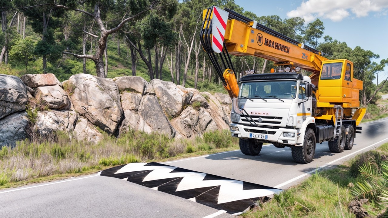 Trucks vs Speed Bumps SPECIAL #11 #usa #taxes #ohio #california | TBNG-Speed-Bump-Dio #truckdriver