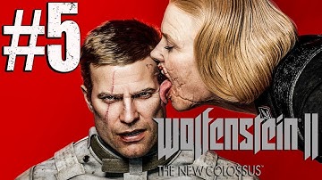 Heads Will Roll - Wolfenstein The New Colossus - Part 5 - 4K