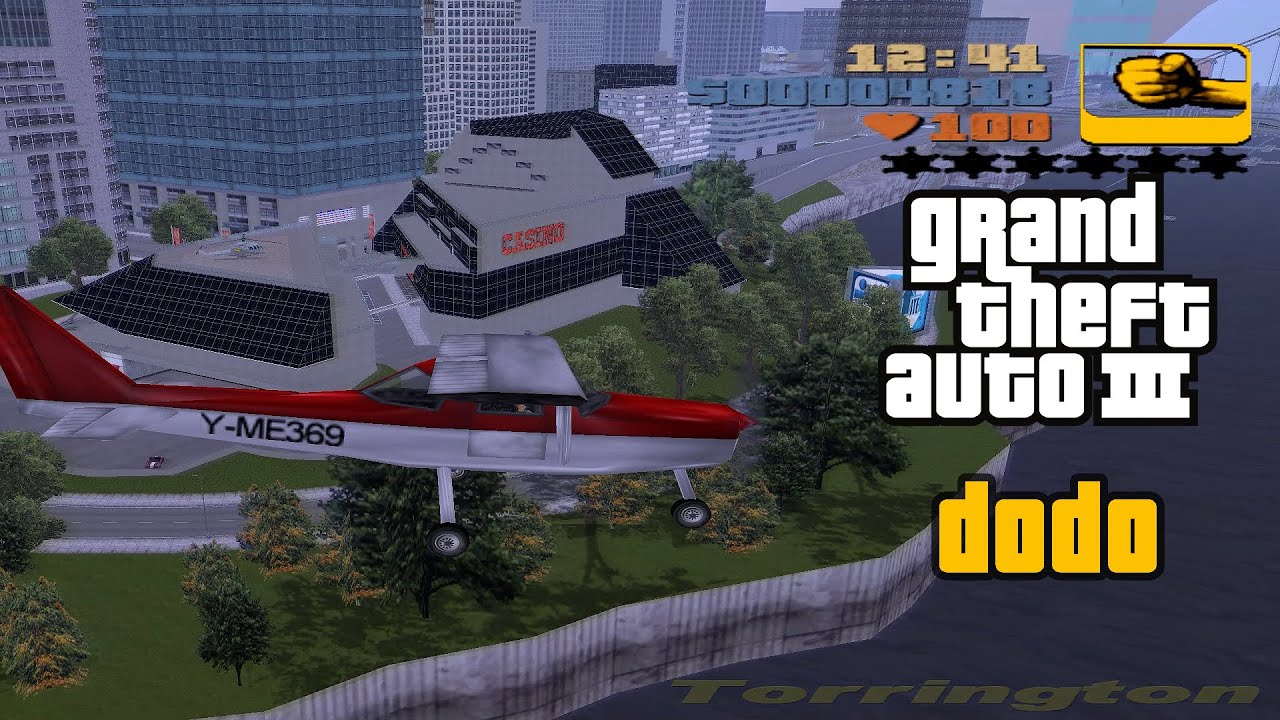 Grand Theft Auto 3 Flying Dodo Around Liberty City And Landing YouTube 