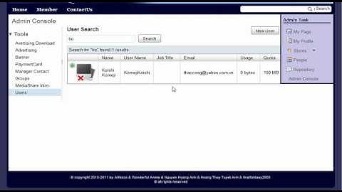 [ Alfresco ECM - customize share ] 11-Admin-Manager User And Group.avi